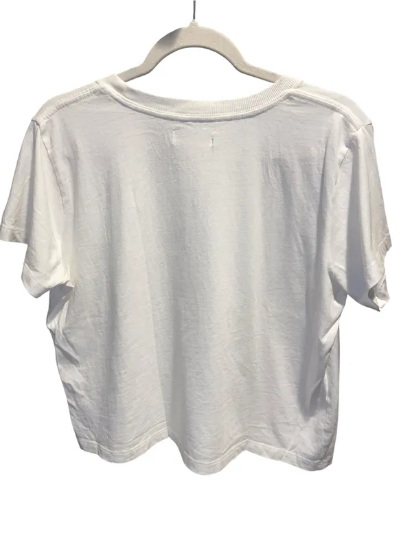 L*space white cropped t shirt size medium - Image 2