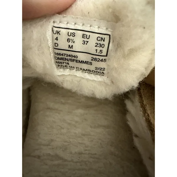 Clarks‎ Brynn Slide Tan Suede/Faux Lining Slide Clog Shoes Women's Size 6.5M - Image 9