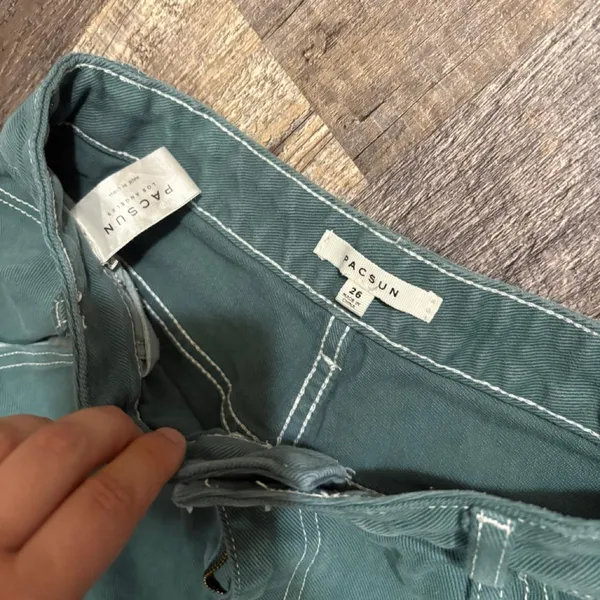 pacsun cargo pants green - Image 2