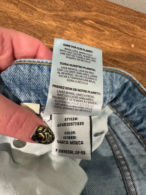 GRLFRND Bella Low Rise Boyfriend Jeans Santa Monica 31 - Image 8