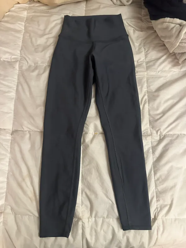 ALO grey anthracite high waisted leggings - Image 3