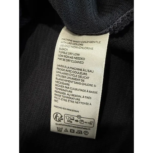 We The Free Black‎ rib Long Sleeve Casual Crew Neck Top Women's XS - Image 8