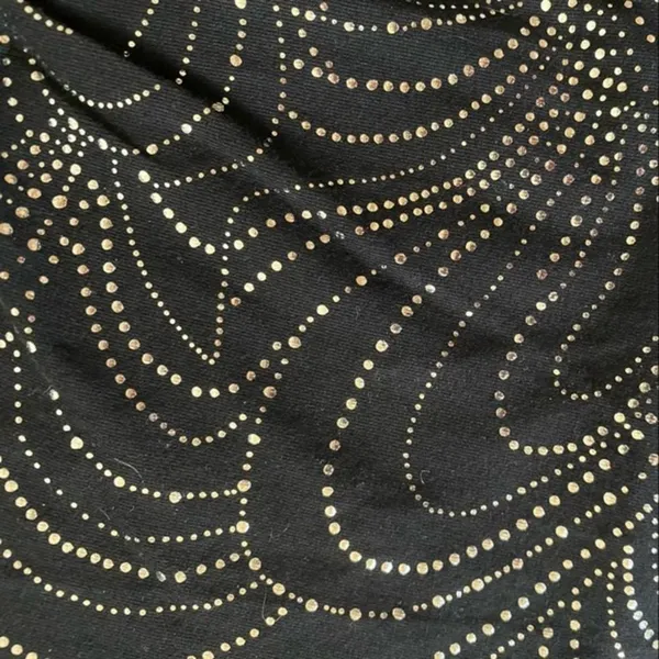 Express Glam Black & Silver Shimmer Sparkly Tunic Tank Stretch‎ Blouse -S NWT - Image 5