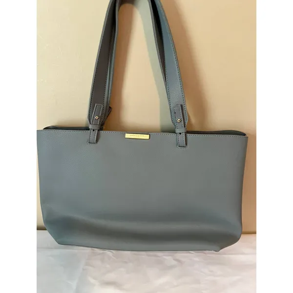 Kate Loxton London Women's Grayish Blue Shoulder Bag 18" Wide x 10 1/2"‎ Tall - Image 3