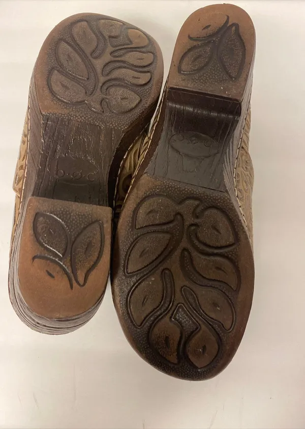 B.o.c Brown Leather Clogs - Image 8