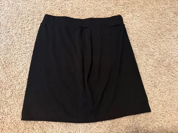 SheIn black mini skirt - Image 3