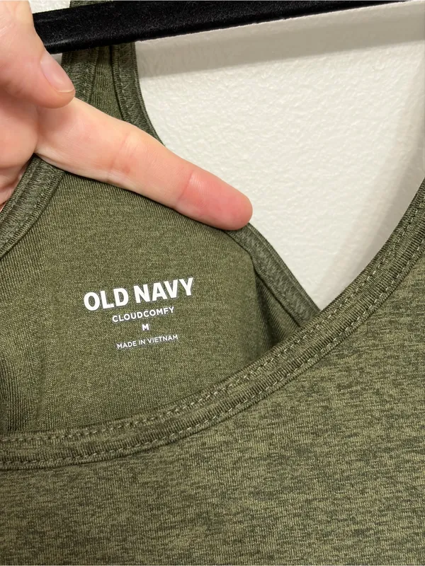 Old Navy CloudComfy Cami Athletic Dress in Alpine Tundra Green - Size M - Image 5