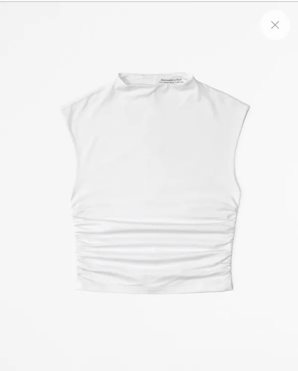 Abercrombie Paloma The A&F Top White - Image 2