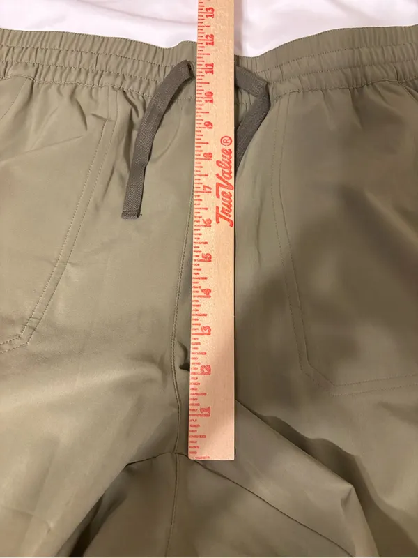 Orvis Women’s Large Olive Green Stretch Pull On Ankle Pants - Image 6