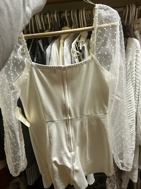 Altar'd State White Romper - Image 2
