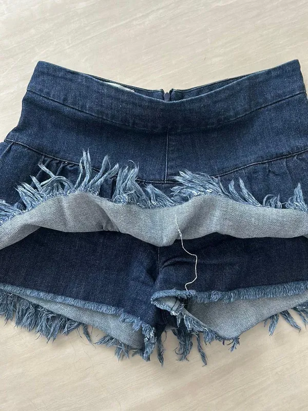 AC Rendon Jean Skort Size 2 - Image 4