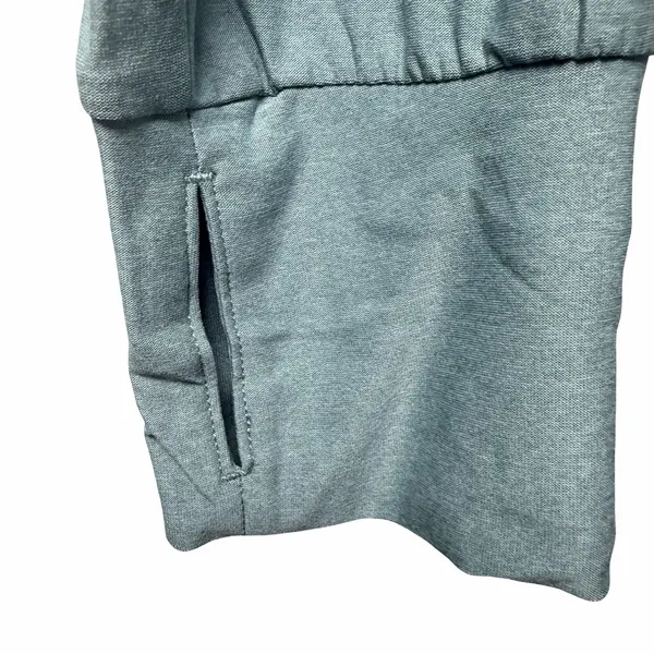 Old Navy Active Cloud94 Boat Neck Crop Top S Go-Dry Foggy Dew Thumbhole Athletic - Image 6