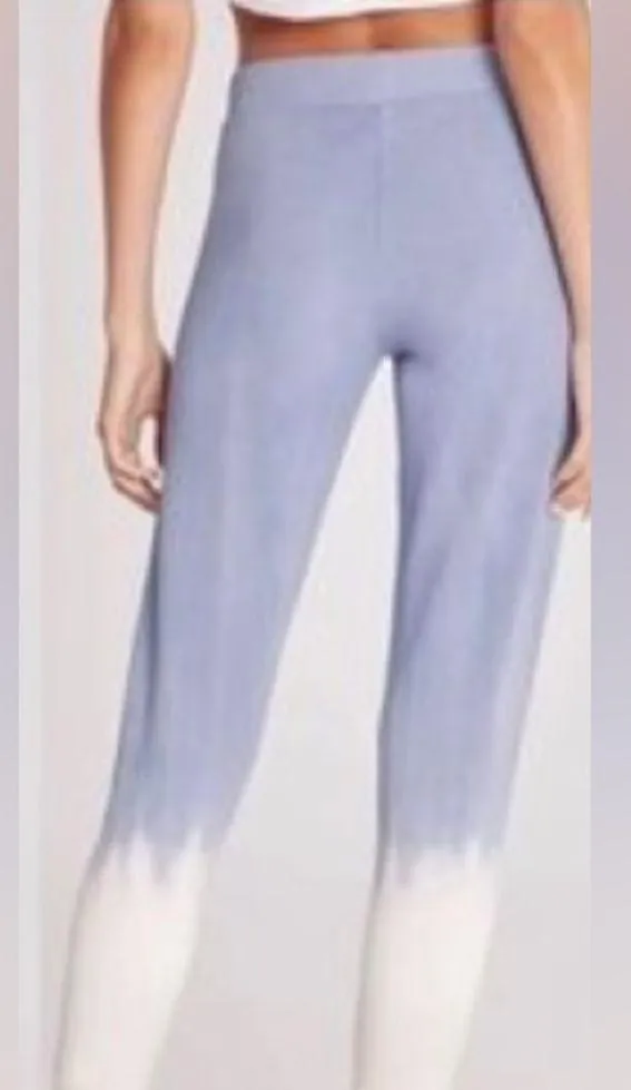 NWT Wildfox Jack Joggers Blue& Beige Dye Size M - Image 3