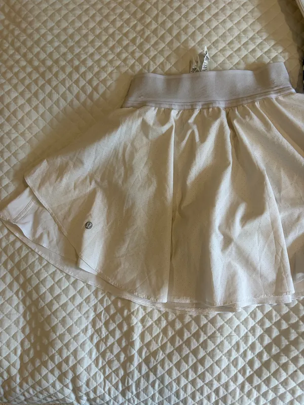Lululemon Court Rival High-Rise Skirt White - Image 5