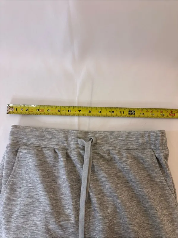 Sleeveless Heather Gray Lounge Top and Skirt Set - Image 7