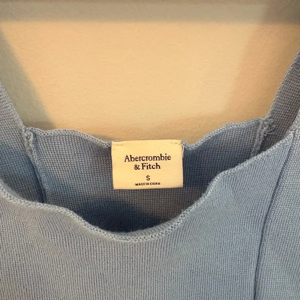 Abercrombie & Fitch Light Blue Tank Top - Image 2