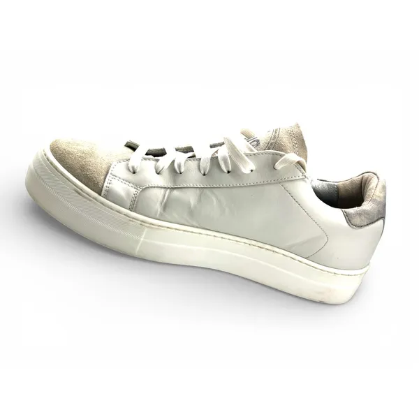 P448 Thea Platform Sneakers 11 perforated logo Italian Luxury Shoes Lace Up - Image 2