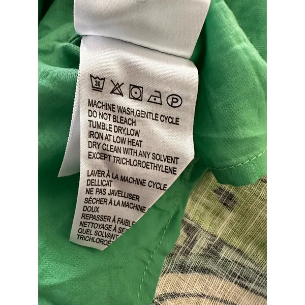 Farm Rio Green Banana Dress size small - Image 9