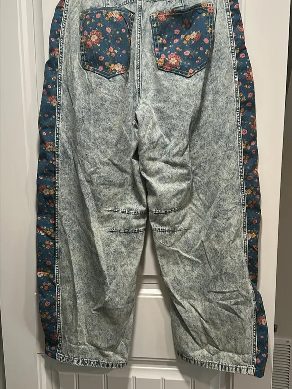 POL denim barrel pants - Image 3