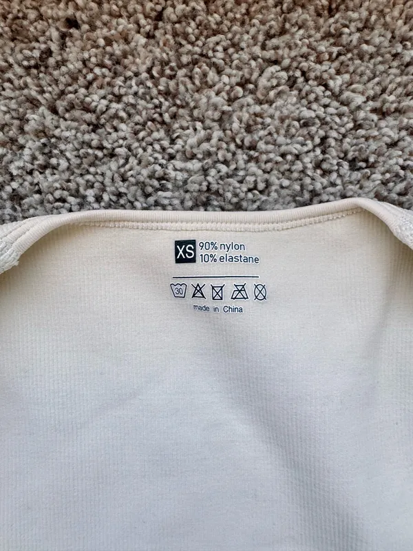 Ivory Tank Top White Size XS - Image 2