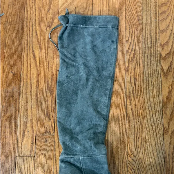 Anthropologie Splendid Darcie Knee Boots‎ Leather Grey size 8 - Image 11
