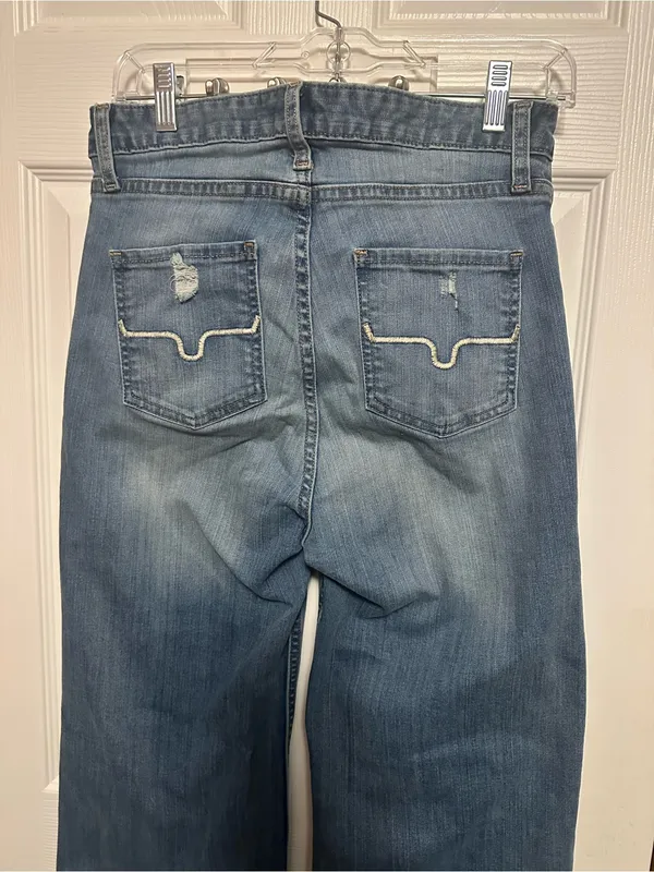 Kimes Ranch Light Blue High-Rise Wide Leg Jeans - Image 5