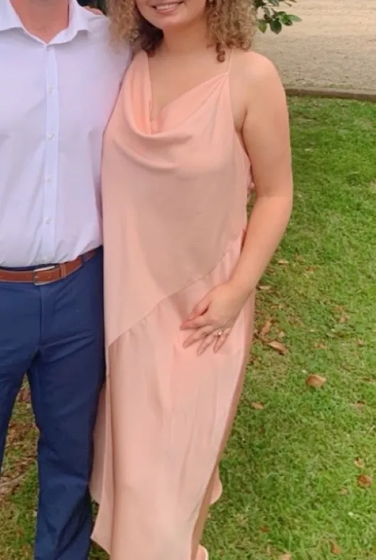 Cushnie pink maxi dress - Image 3