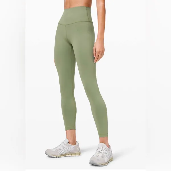 Lululemon Wunder‎ Train High-Rise Tight 25" Willow Green size 10 - Image 3