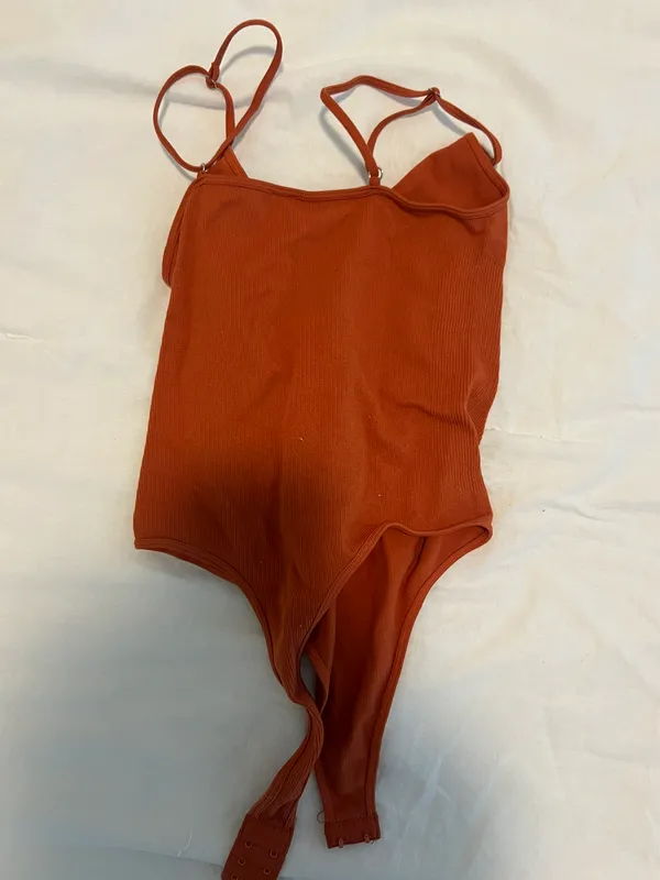 Rust Orange Bodysuit - Image 3