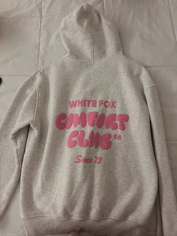 White fox Hoodie - Image 2