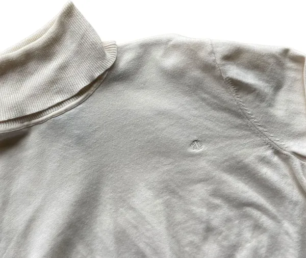 Vintage 90s  white turtle neck 🔥 - Image 2