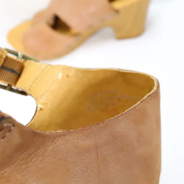 Korks by Kork-Ease Annaleigh Platform Wedge‎ Clog Sandals Size 9 M Dusty Rose - Image 5