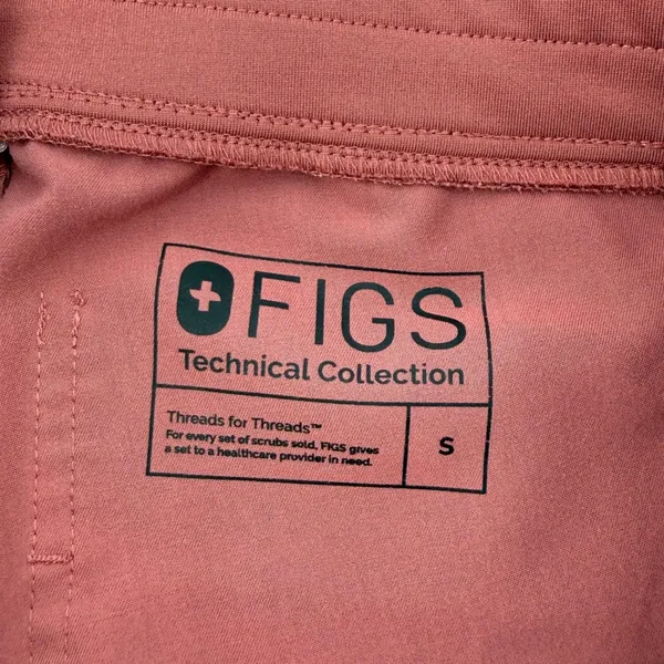 FIGS Zamora Jogger Scrub Pants Mauve Pink Women S Pockets W18SW2005 Medical - Image 5