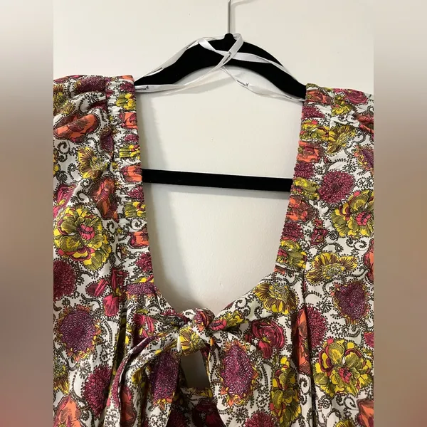 MINKPINK NWT Yasamin Tiered Midi Floral Dress Size XXL - Image 10