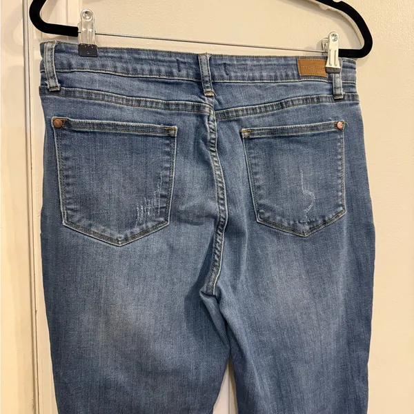Judy Blue Medium Wash Skinny Straight Relaxed Fit Jeans Size 32 - Image 8
