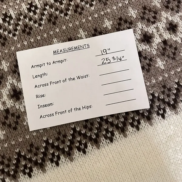 Vintage ROBERT BRUCE Scandinavian Fair Isle Sweater Paul Mage Fairisle Medium - Image 9