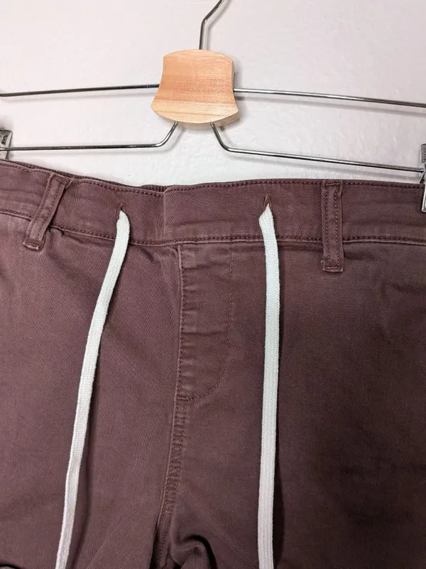 Torrid Womens Burgundy 3.5" weekend mid rise Drawstring Shorts Size 1X - Image 5