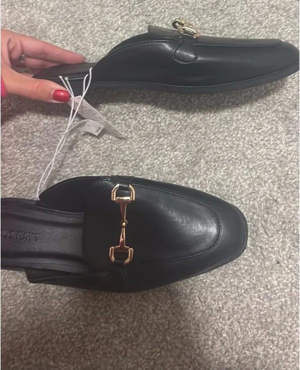 Old Navy Leather Faux Loafers - Image 2
