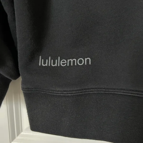 Lululemon Perfectly Oversized Crew Hawaii Pineapple Sweatshirt Black Size 8 - Image 5