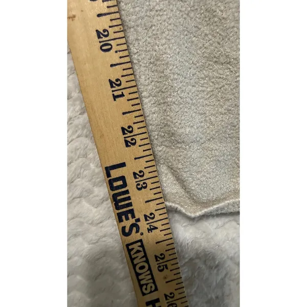 Spiritual Gangster Women Oatmeal Beige Knit Wide Leg Lounge Pants Small 4662 - Image 6