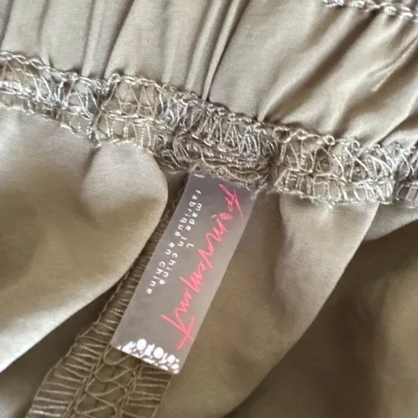Free People Movement Next Round Green Shorts - Image 2