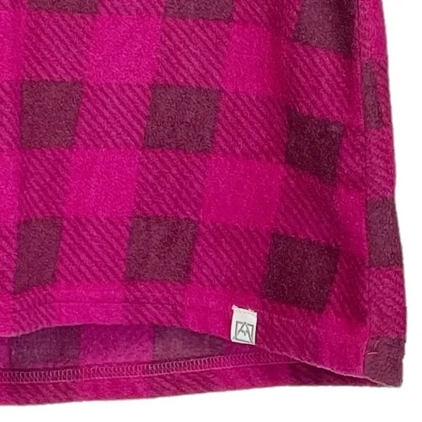 Avalanche Womens Fleece Pullover Size M Quarter Zip Gorp Outdoor Cabin Après Ski - Image 9
