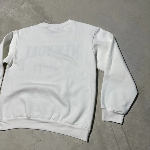 Peanuts Snoopy New York NY Women's Embroidered Sweatshirt SZ XL Pullover Graphic - Image 12