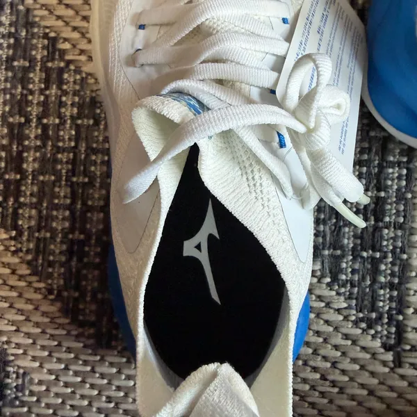 Mizuno Women's Wave Neo Ultra Sneaker-undyed white/Blue - Size 9 - Image 6