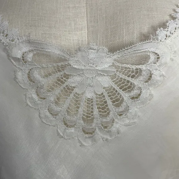 Vintage Camisole Lingerie Tank Top Women‎ Coquette Lace Strap Balletcore 1980s - Image 8