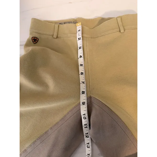 Ariat Sport Women Tan Full Seat‎ Equestrian Riding Breeches Pants 32R RN105037 - Image 12