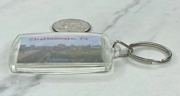 Chattanooga TN Tennessee Double Sided Photo Keychain Keyring - Image 5