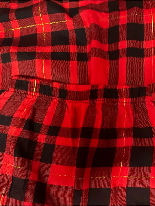 Victoria's Secret Red Plaid Pajamas - Image 5