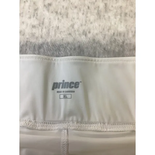 Prince Womens Tennis Match‎ Pleated Skort White XL WPT17223 Wicking Activewear - Image 4
