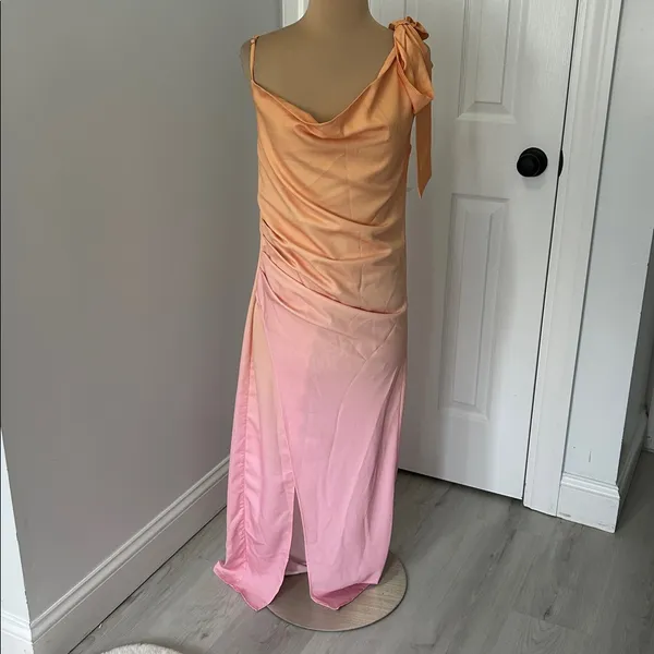 Lovers + Friends Isadora Slip Dress Ombre Maxi - Image 4